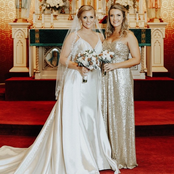 Shop Revelry Dresses & Skirts - Gold Sequin Dress. Size 6